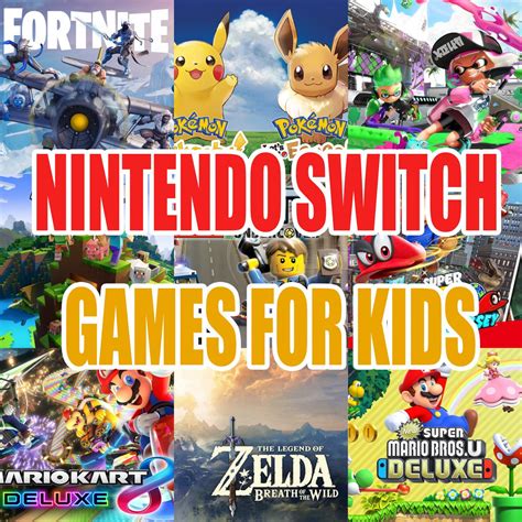 best switch games for young kids